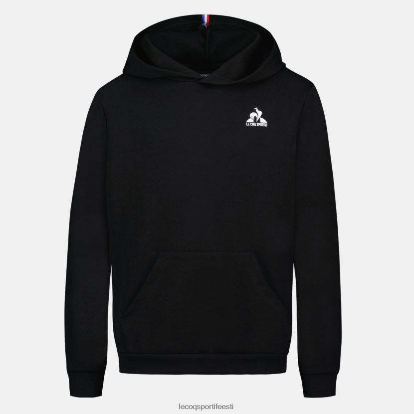 ee Le Coq Sportif Riietus lapsed kapuutsiga dressipluus must must TT862D399
