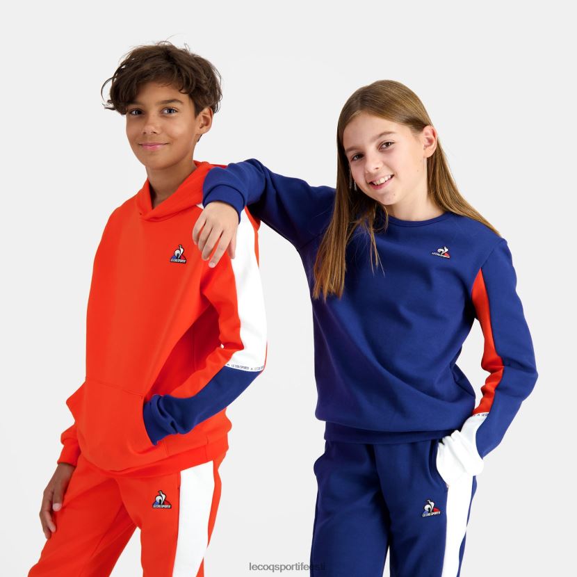 ee Le Coq Sportif Riietus lapsed kapuutsiga dressipluus oranž oranž TT862D643