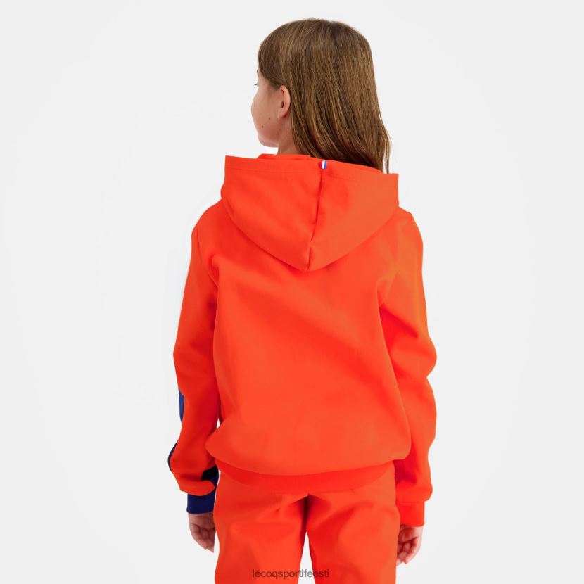 ee Le Coq Sportif Riietus lapsed kapuutsiga dressipluus oranž oranž TT862D643