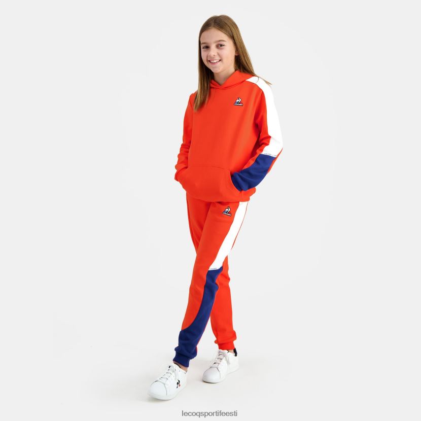 ee Le Coq Sportif Riietus lapsed kapuutsiga dressipluus oranž oranž TT862D643