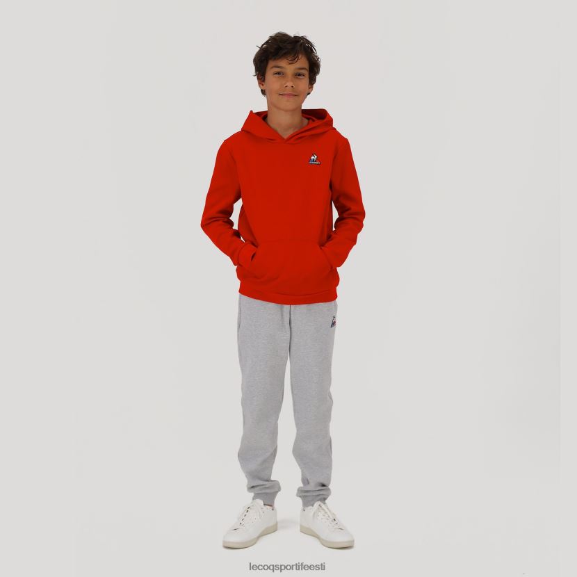 ee Le Coq Sportif Riietus lapsed kapuutsiga dressipluus punane punane TT862D668
