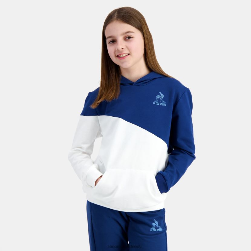 ee Le Coq Sportif Riietus lapsed kapuutsiga dressipluus sinine sinine TT862D395