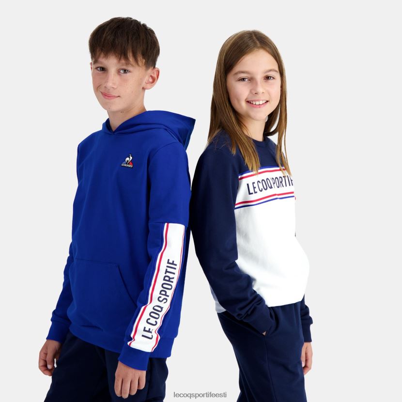 ee Le Coq Sportif Riietus lapsed kapuutsiga dressipluus sinine sinine TT862D653