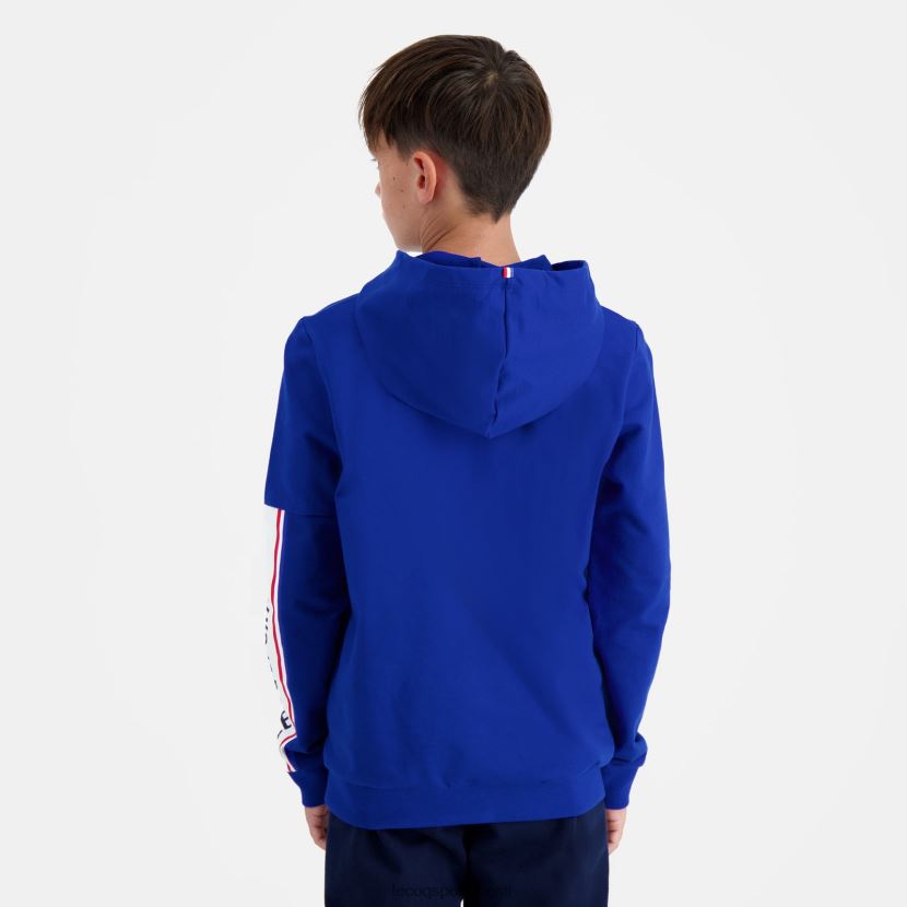 ee Le Coq Sportif Riietus lapsed kapuutsiga dressipluus sinine sinine TT862D653