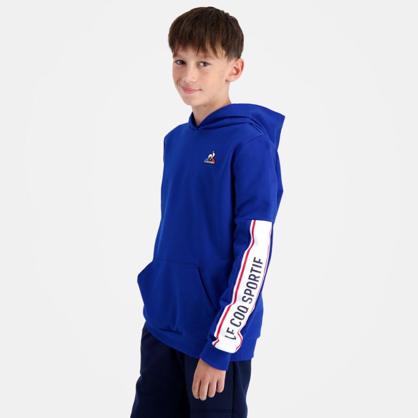 ee Le Coq Sportif Riietus lapsed kapuutsiga dressipluus sinine sinine TT862D653