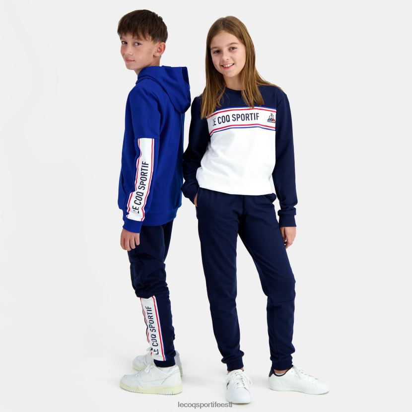 ee Le Coq Sportif Riietus lapsed kapuutsiga dressipluus sinine sinine TT862D653