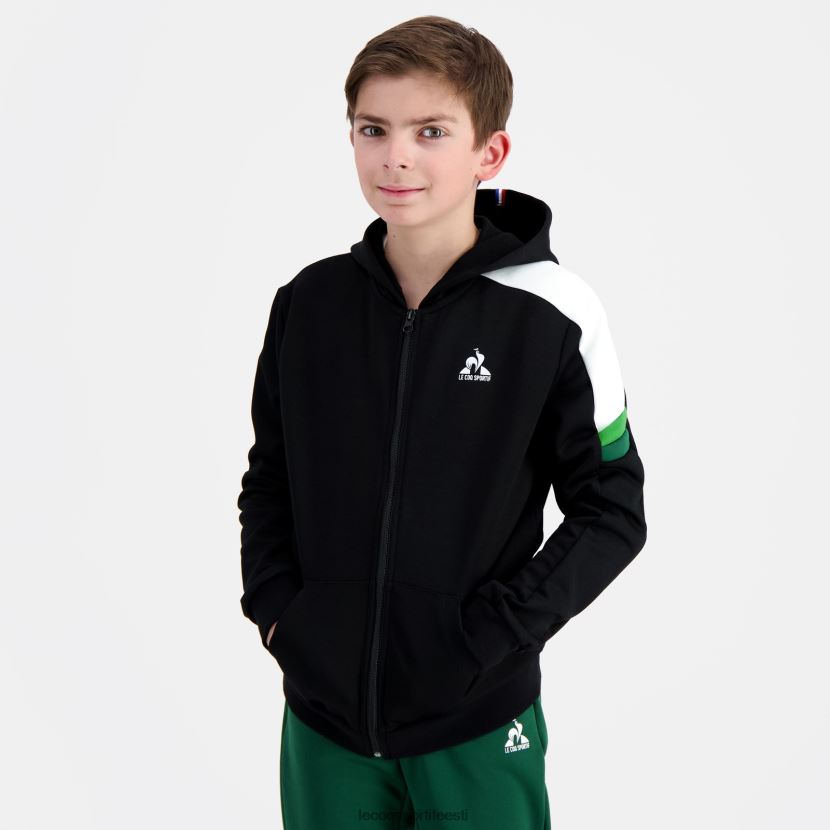 ee Le Coq Sportif Riietus lapsed kirju lukuga kapuutsiga dressipluus mitmevärviline TT862D391