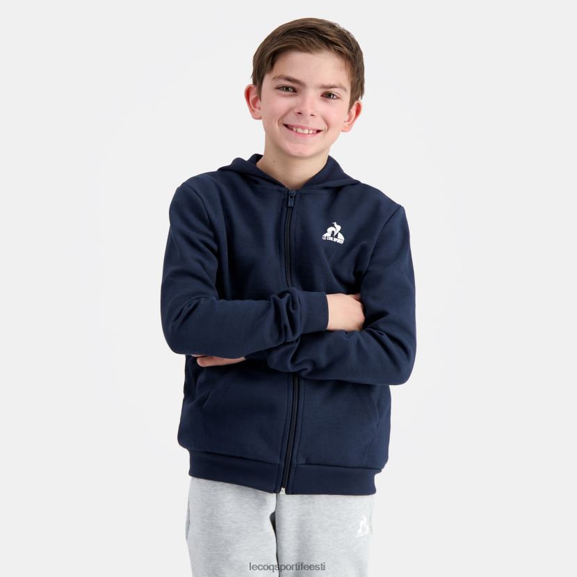 ee Le Coq Sportif Riietus lapsed sinise lukuga kapuutsiga dressipluus sinine TT862D398