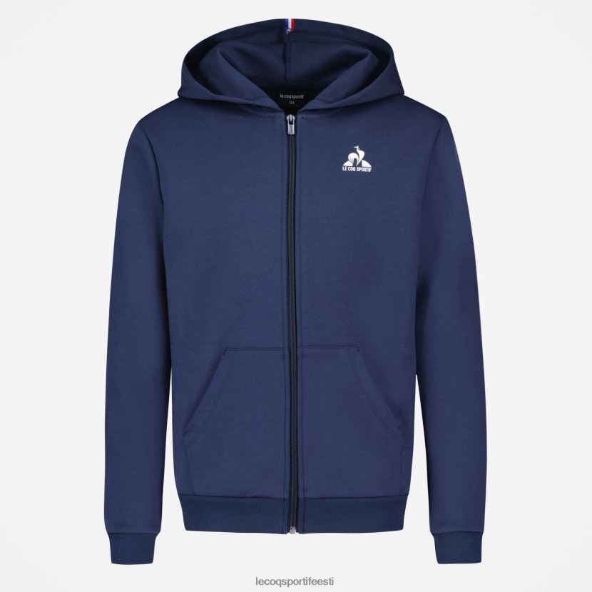 ee Le Coq Sportif Riietus lapsed sinise lukuga kapuutsiga dressipluus sinine TT862D398