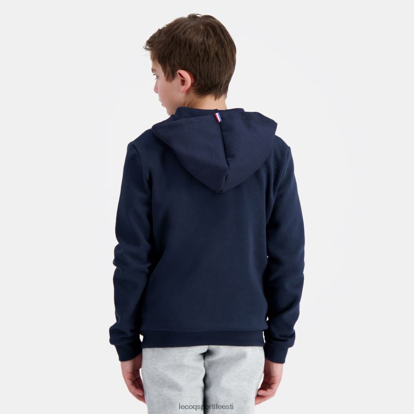 ee Le Coq Sportif Riietus lapsed sinise lukuga kapuutsiga dressipluus sinine TT862D398