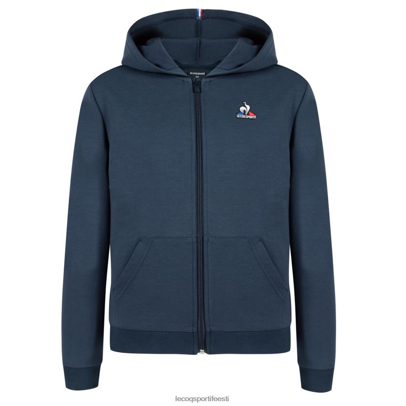 ee Le Coq Sportif Riietus lapsed sinise lukuga kapuutsiga dressipluus sinine TT862D670