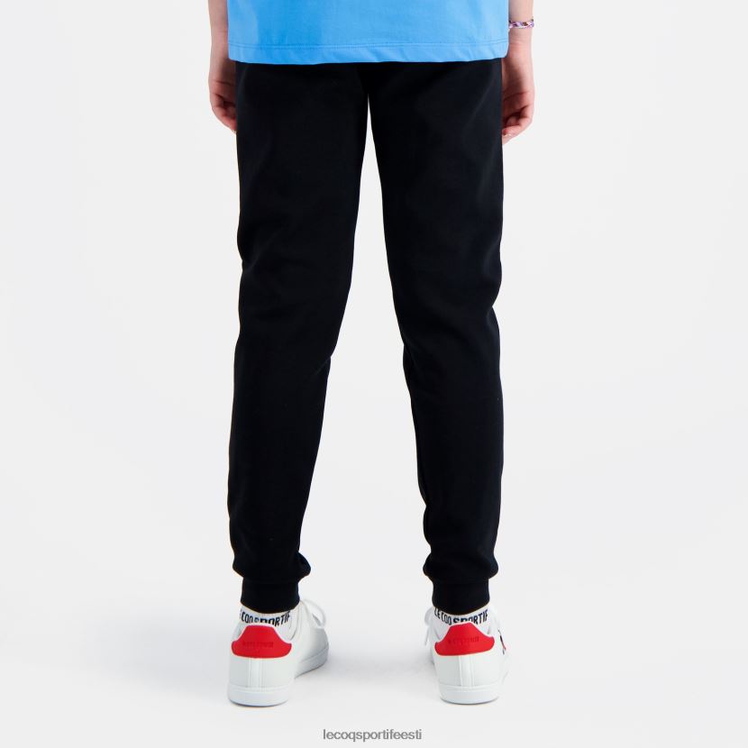 ee Le Coq Sportif Riietus lapsed püksid mustad must TT862D409