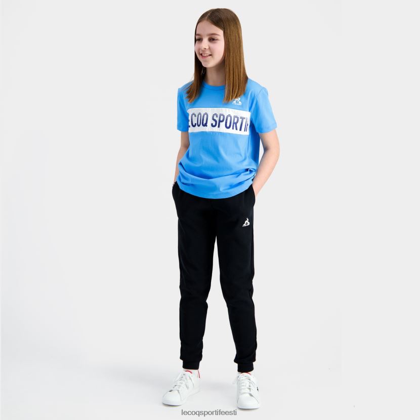 ee Le Coq Sportif Riietus lapsed püksid mustad must TT862D409