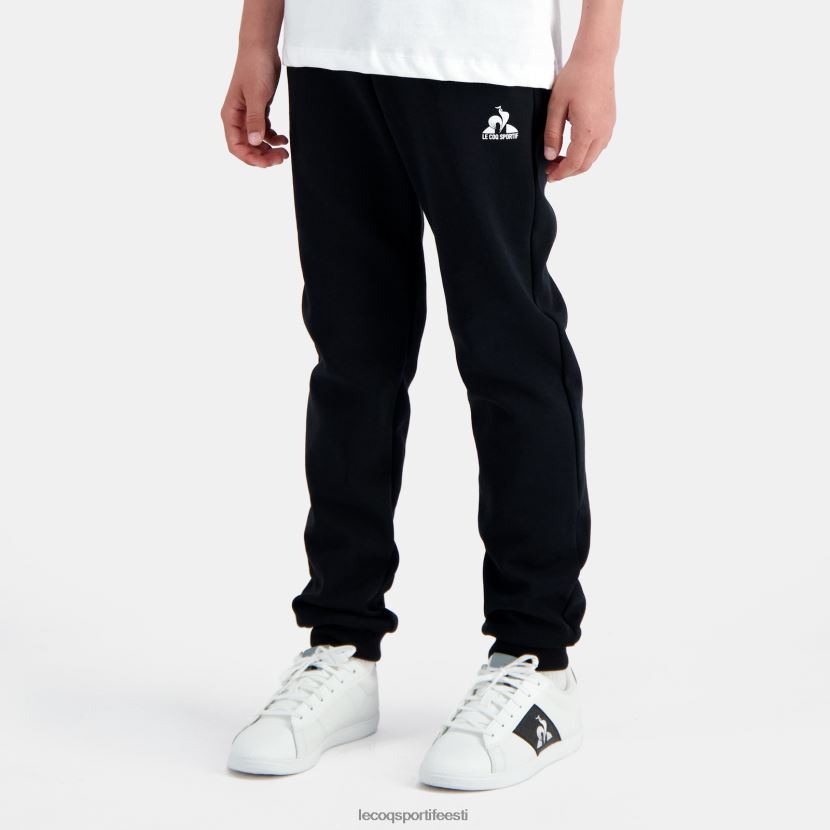ee Le Coq Sportif Riietus lapsed püksid mustad must TT862D411