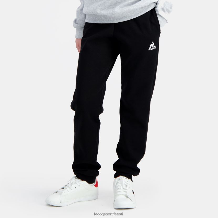 ee Le Coq Sportif Riietus lapsed püksid mustad must TT862D411