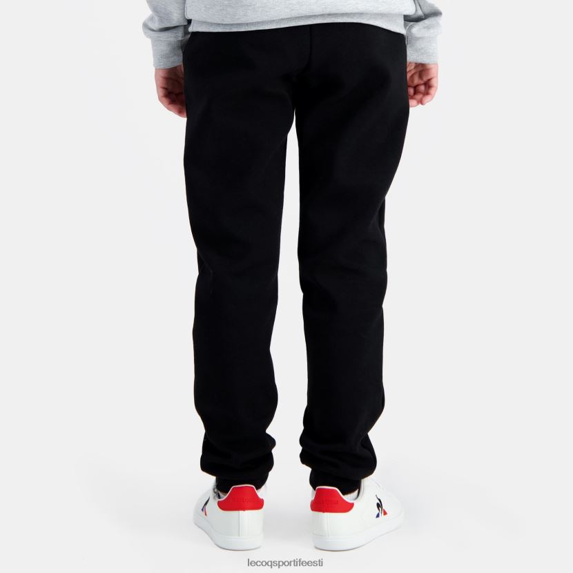 ee Le Coq Sportif Riietus lapsed püksid mustad must TT862D411
