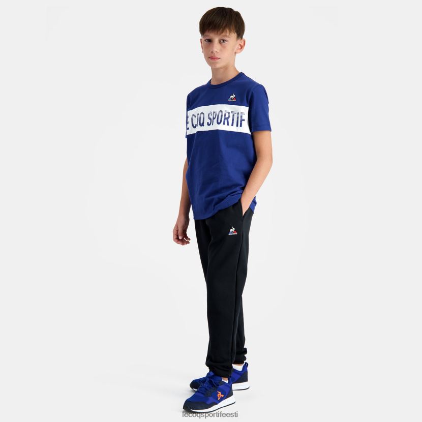 ee Le Coq Sportif Riietus lapsed püksid mustad must TT862D664