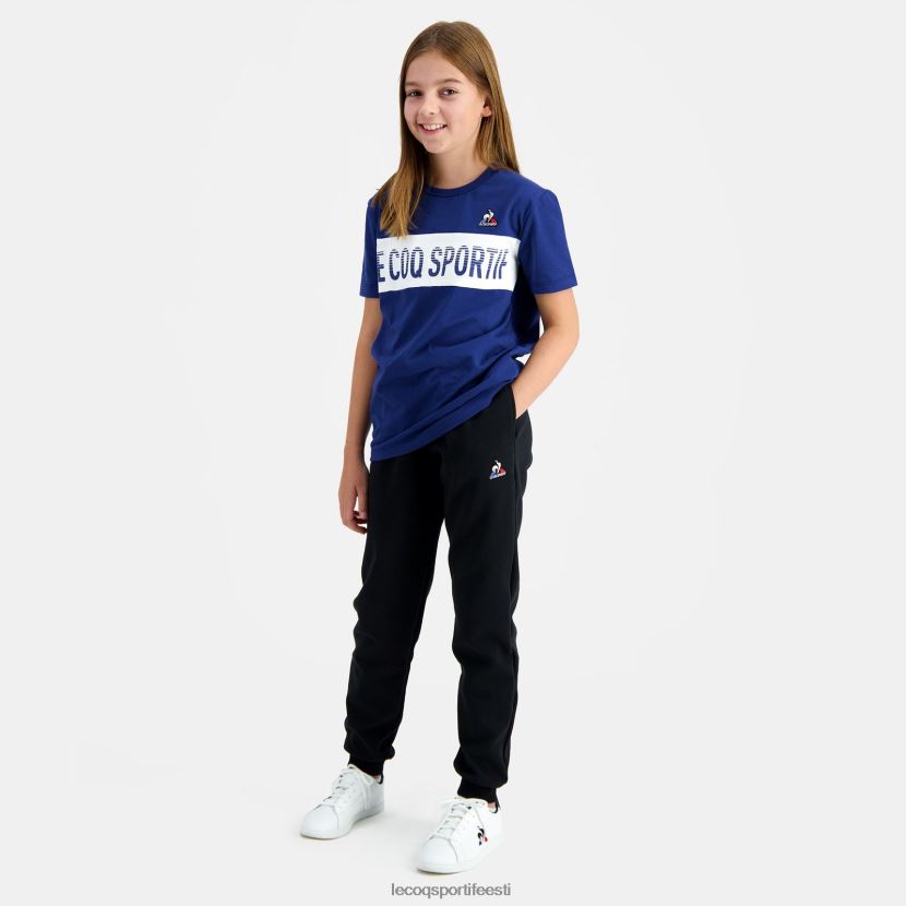 ee Le Coq Sportif Riietus lapsed püksid mustad must TT862D664