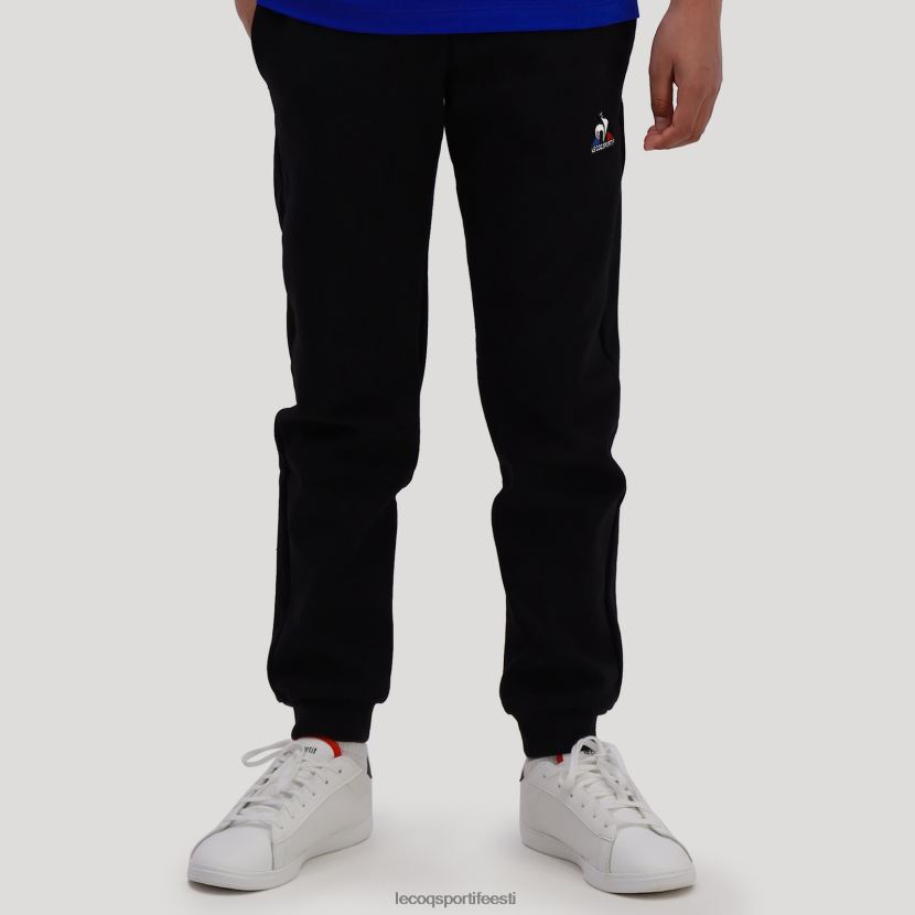 ee Le Coq Sportif Riietus lapsed püksid mustad must TT862D667