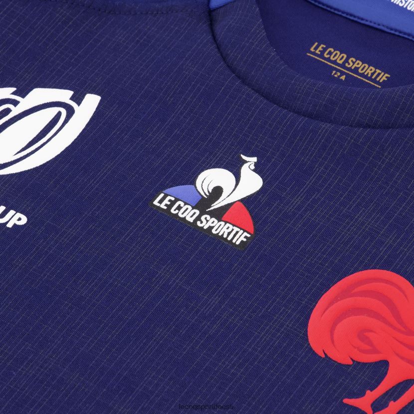 ee Le Coq Sportif Riietus lapsed replica jersey xv de france – ragbi maailmameistrivõistlused 2023 sinine sinine TT862D694