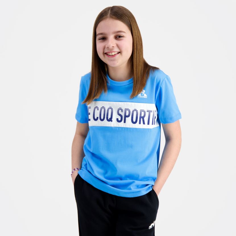 ee Le Coq Sportif Riietus lapsed t-särk sinine sinine TT862D379
