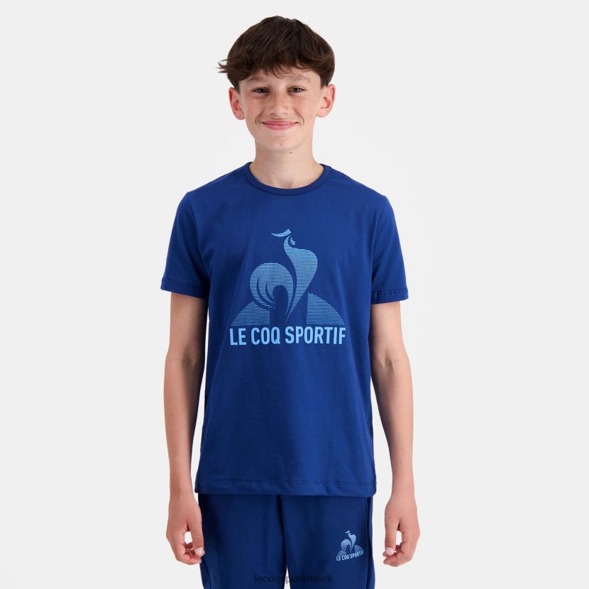 ee Le Coq Sportif Riietus lapsed t-särk sinine sinine TT862D386