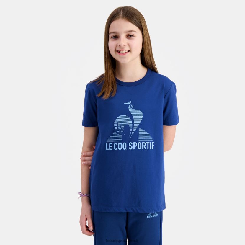 ee Le Coq Sportif Riietus lapsed t-särk sinine sinine TT862D386