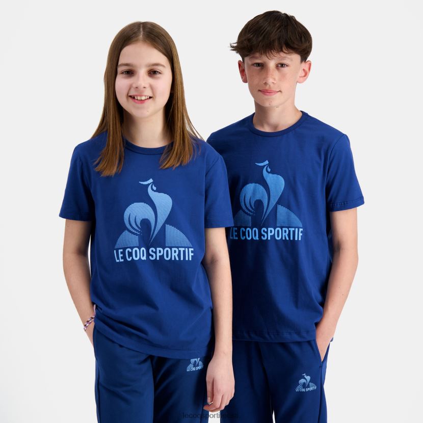 ee Le Coq Sportif Riietus lapsed t-särk sinine sinine TT862D386