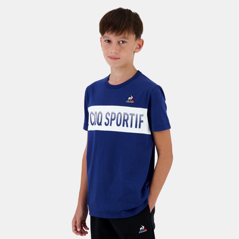 ee Le Coq Sportif Riietus lapsed t-särk sinine sinine TT862D644