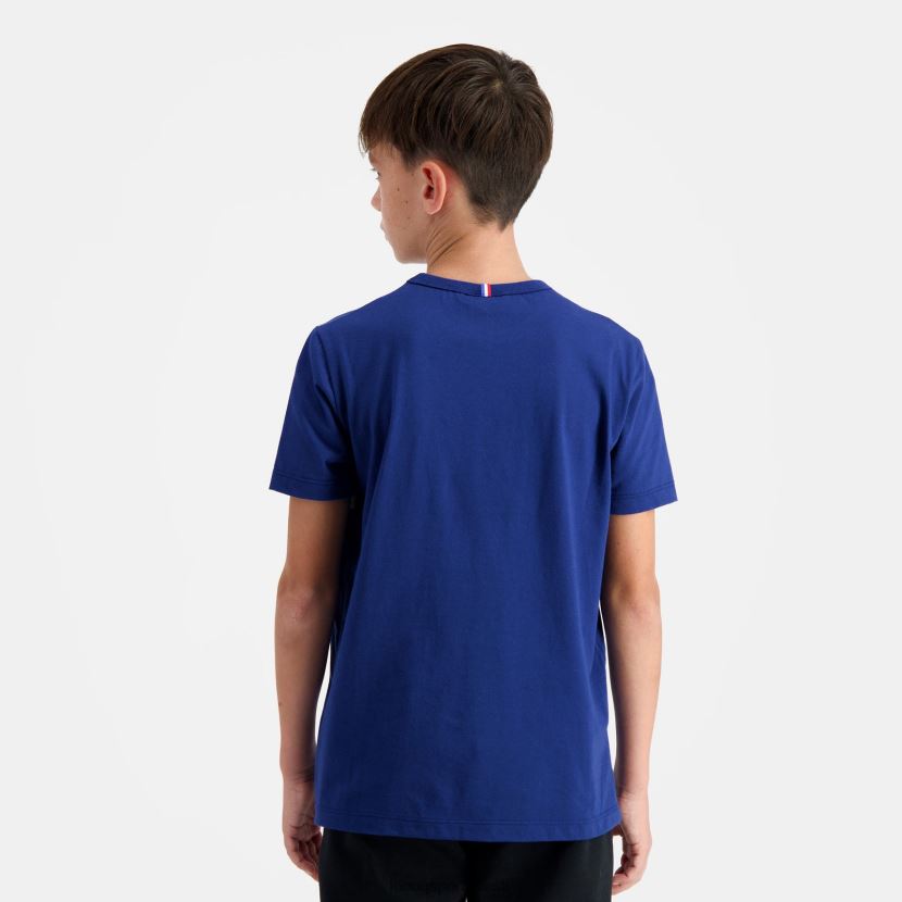 ee Le Coq Sportif Riietus lapsed t-särk sinine sinine TT862D644