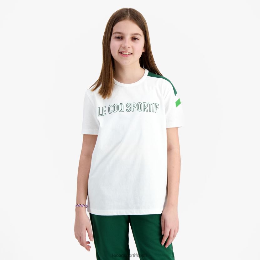 ee Le Coq Sportif Riietus lapsed t-särk valge valge TT862D382