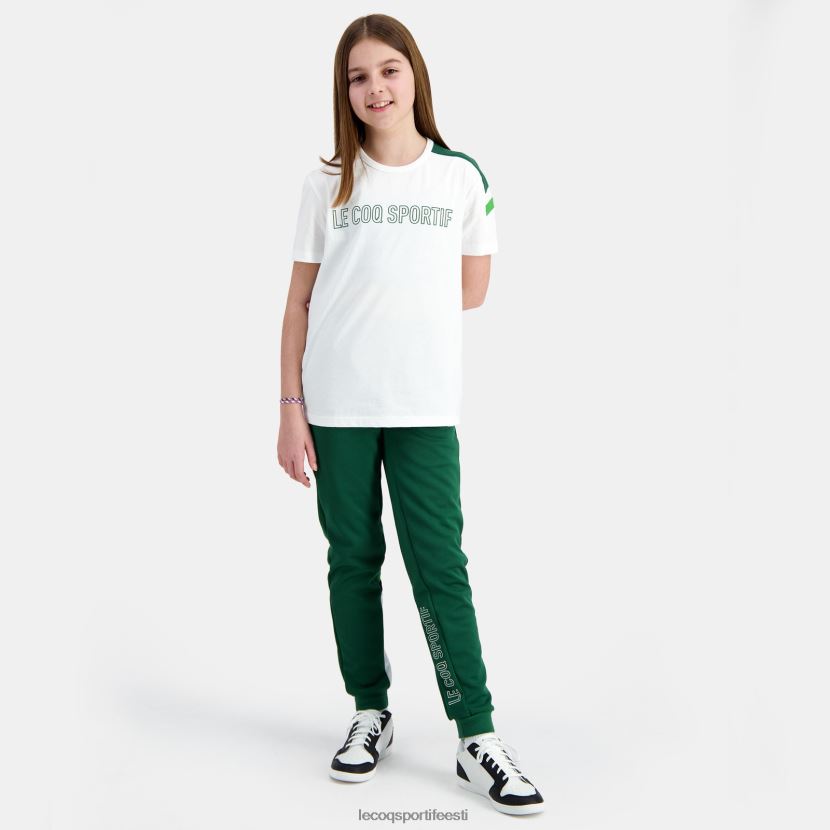 ee Le Coq Sportif Riietus lapsed t-särk valge valge TT862D382