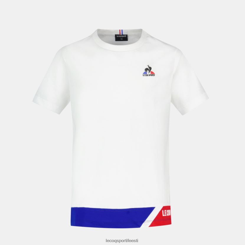 ee Le Coq Sportif Riietus lapsed t-särk valge valge TT862D383