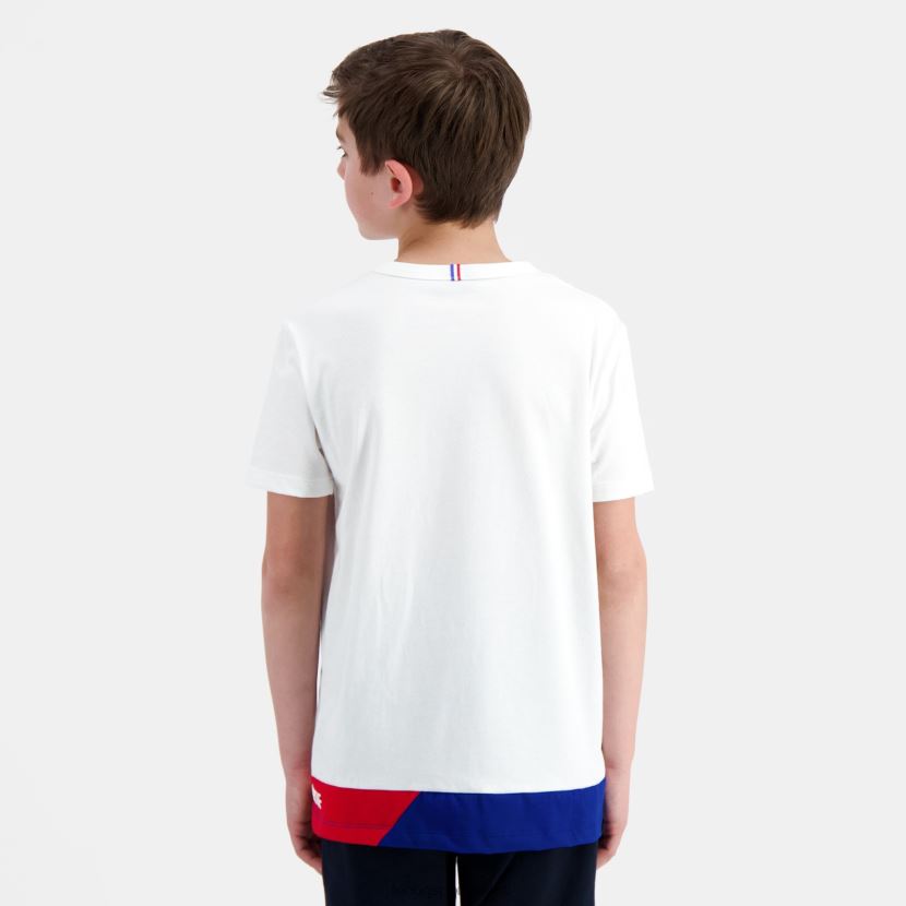 ee Le Coq Sportif Riietus lapsed t-särk valge valge TT862D383