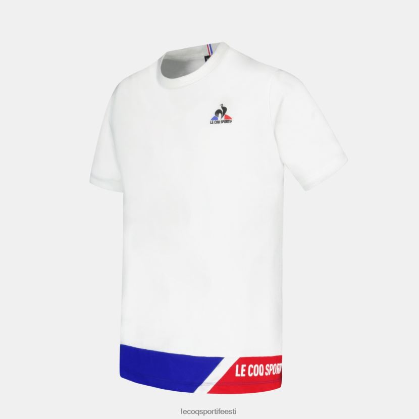 ee Le Coq Sportif Riietus lapsed t-särk valge valge TT862D383