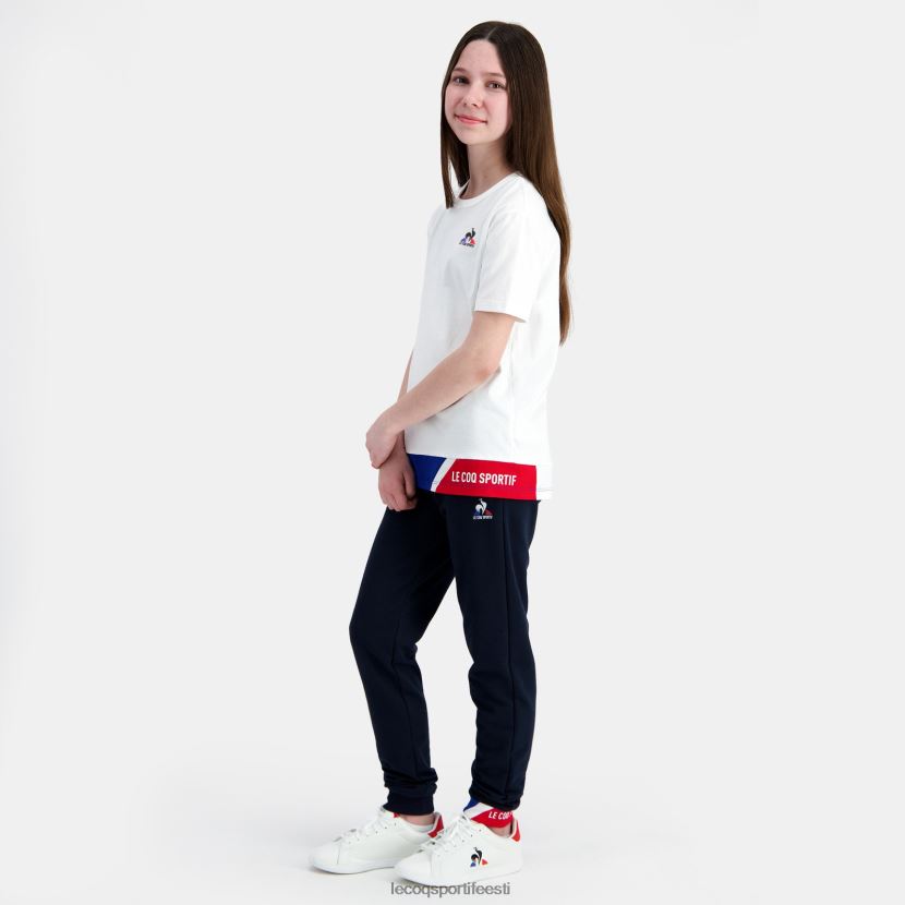 ee Le Coq Sportif Riietus lapsed t-särk valge valge TT862D383