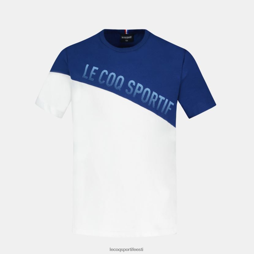ee Le Coq Sportif Riietus lapsed t-särk valge valge TT862D387