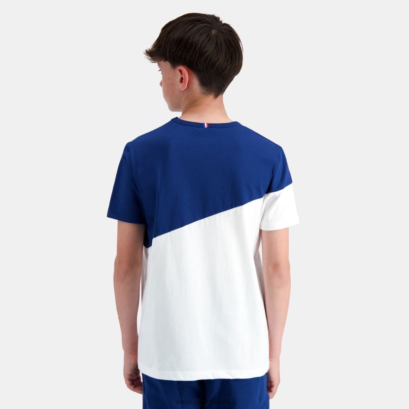 ee Le Coq Sportif Riietus lapsed t-särk valge valge TT862D387