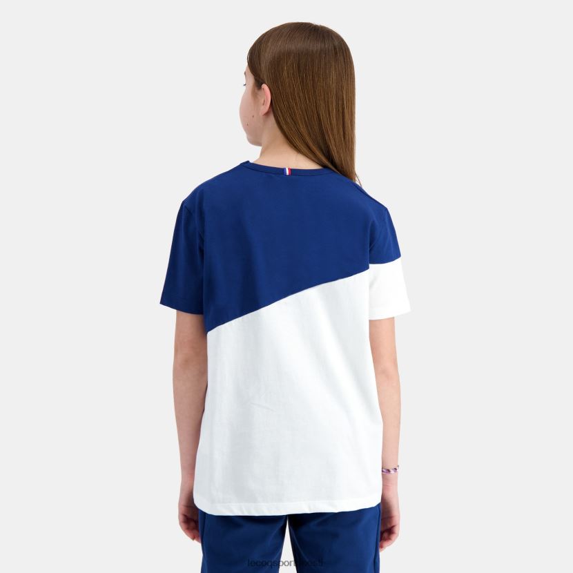 ee Le Coq Sportif Riietus lapsed t-särk valge valge TT862D387
