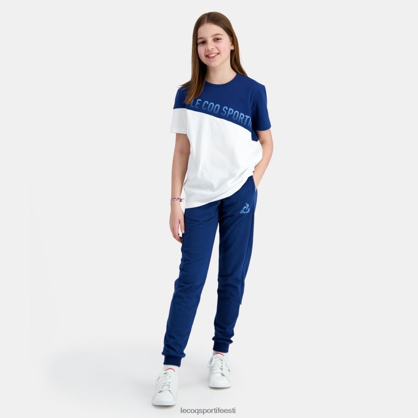 ee Le Coq Sportif Riietus lapsed t-särk valge valge TT862D387