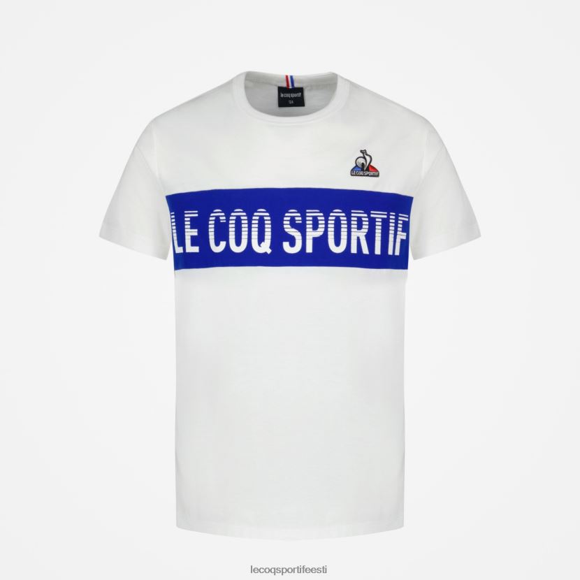 ee Le Coq Sportif Riietus lapsed t-särk valge valge TT862D646