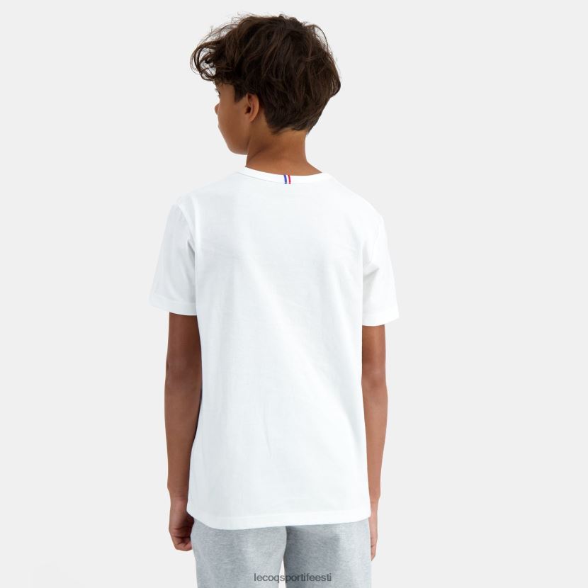 ee Le Coq Sportif Riietus lapsed t-särk valge valge TT862D646