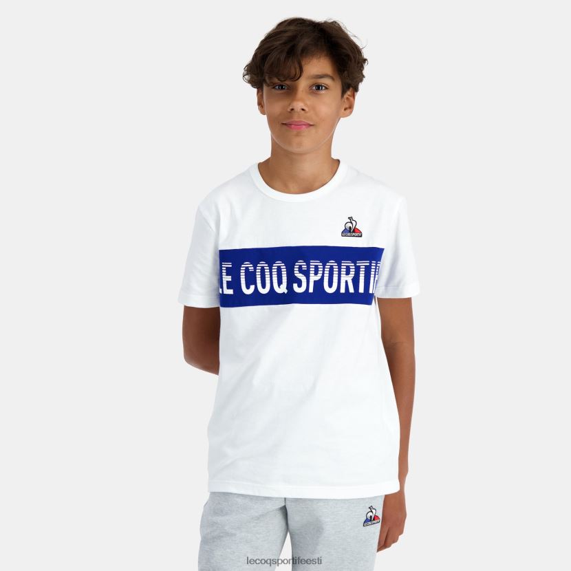 ee Le Coq Sportif Riietus lapsed t-särk valge valge TT862D646