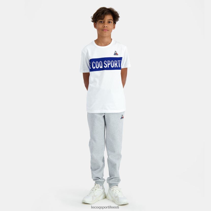 ee Le Coq Sportif Riietus lapsed t-särk valge valge TT862D646