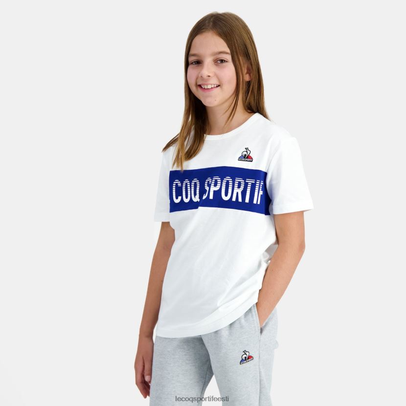 ee Le Coq Sportif Riietus lapsed t-särk valge valge TT862D646
