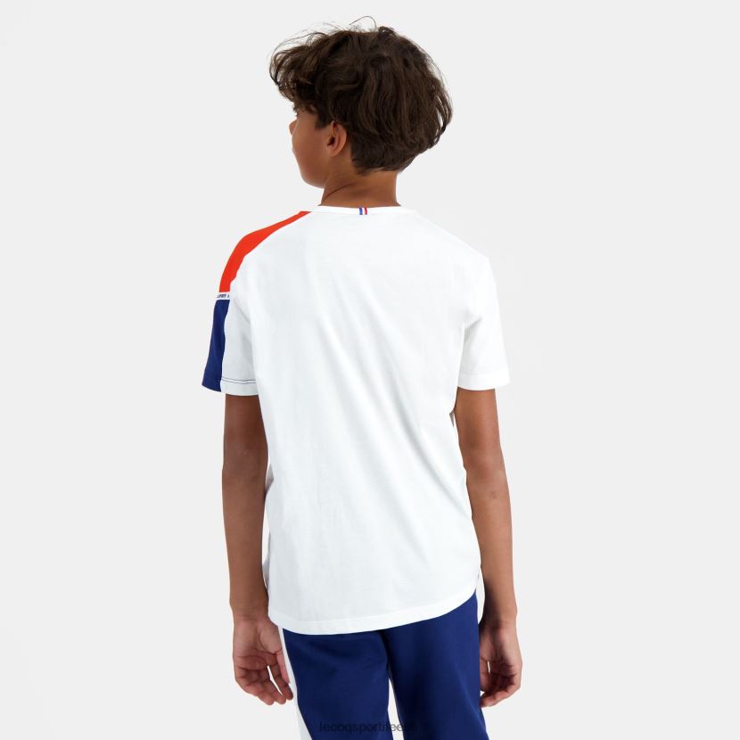 ee Le Coq Sportif Riietus lapsed t-särk valge valge TT862D649