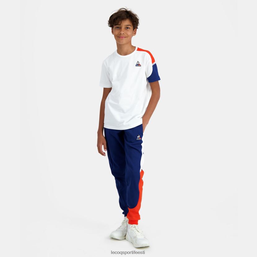 ee Le Coq Sportif Riietus lapsed t-särk valge valge TT862D649