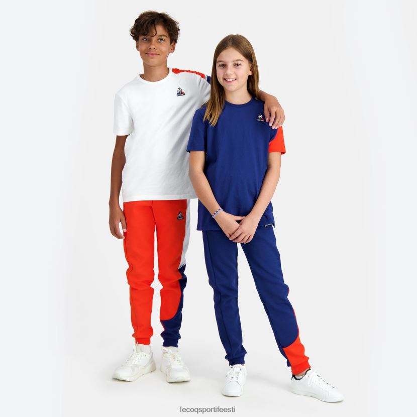 ee Le Coq Sportif Riietus lapsed t-särk valge valge TT862D649