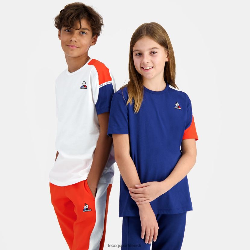 ee Le Coq Sportif Riietus lapsed t-särk valge valge TT862D649