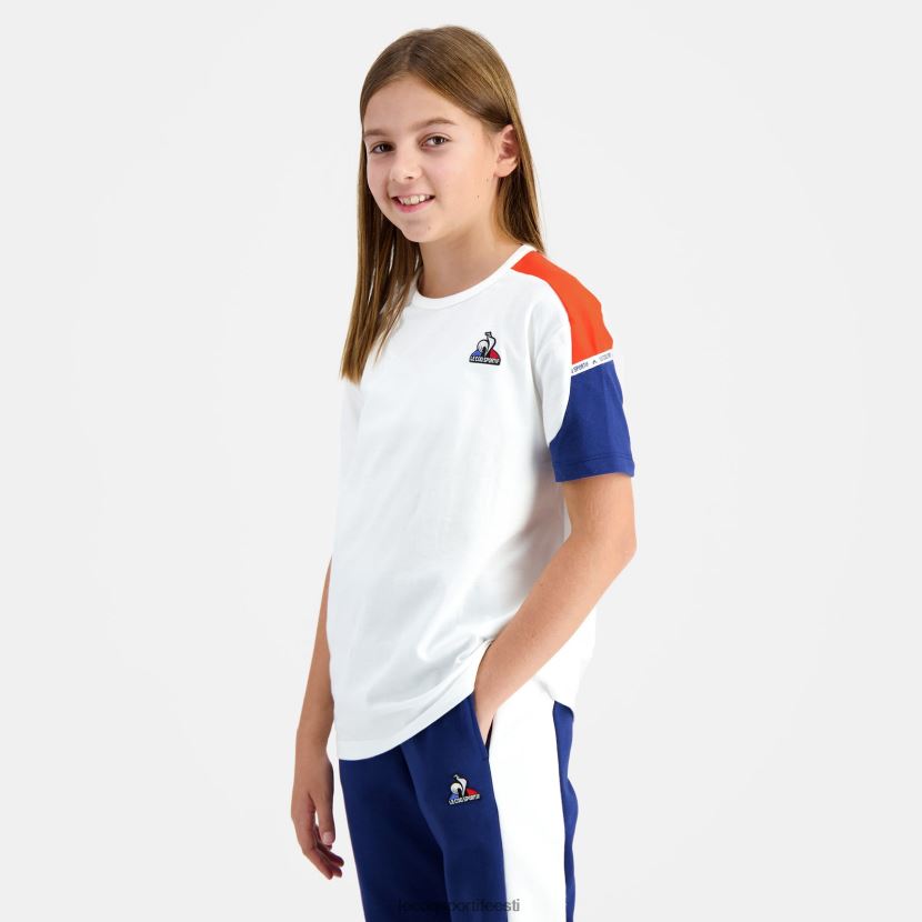 ee Le Coq Sportif Riietus lapsed t-särk valge valge TT862D649